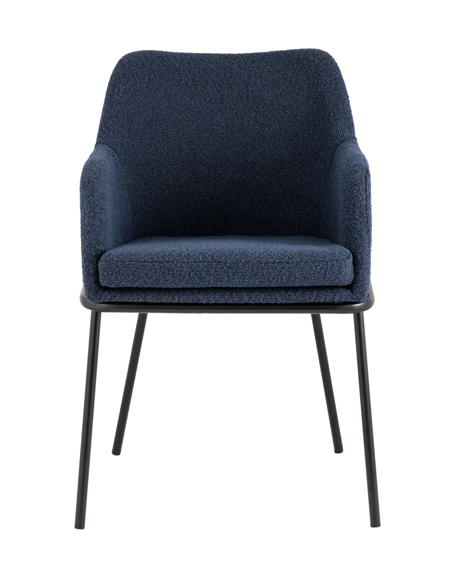 Стул Кози ткань букле синий Stool Group