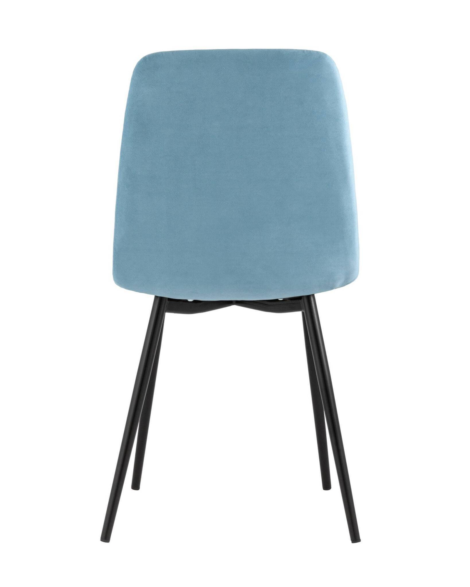 Стул Oliver велюр пыльно-голубой Stool Group