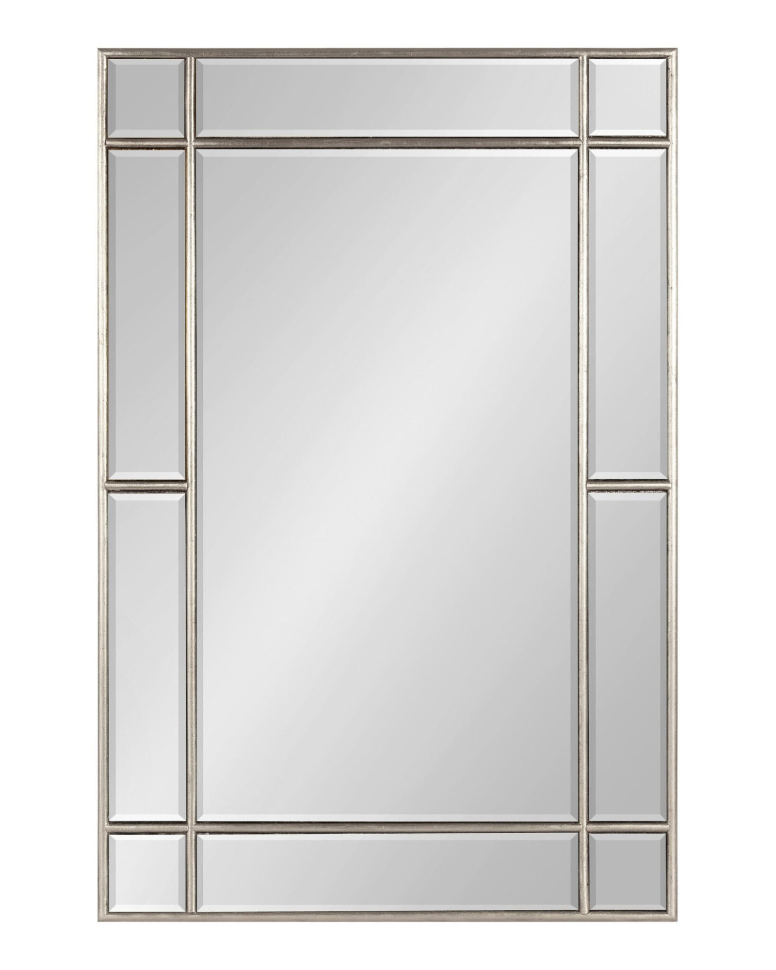 Зеркало в серебряной раме Louvre Home Триест LHDWM4189MLR