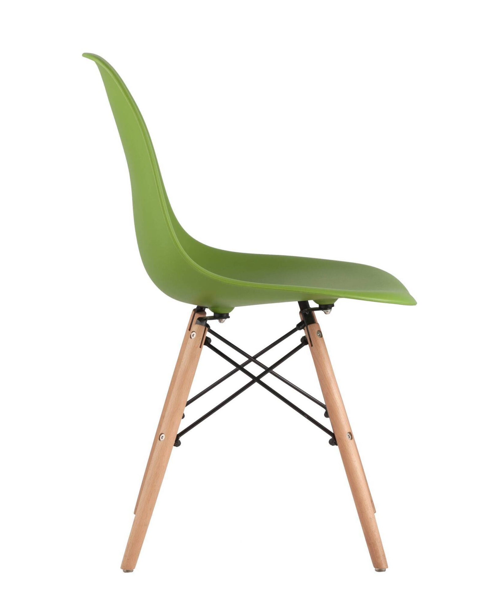 Стул DSW зеленый x4 Stool Group