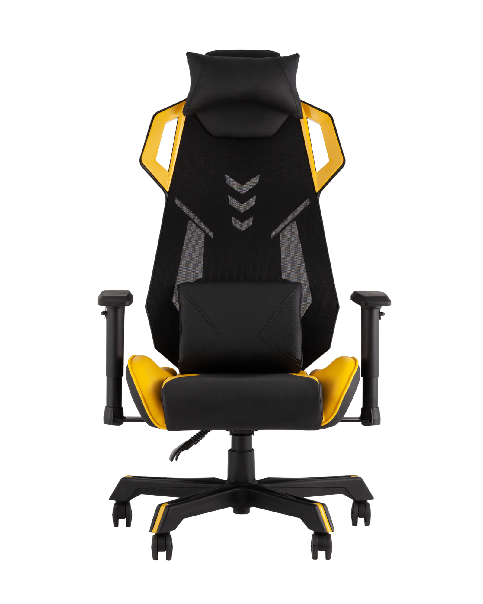 Кресло спортивное TopChairs Рэтчэт желтый Stool Group