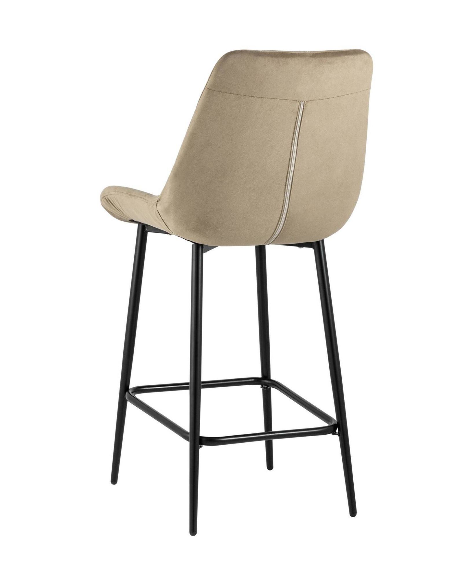 Стул полубарный Флекс велюр капучино Stool Group