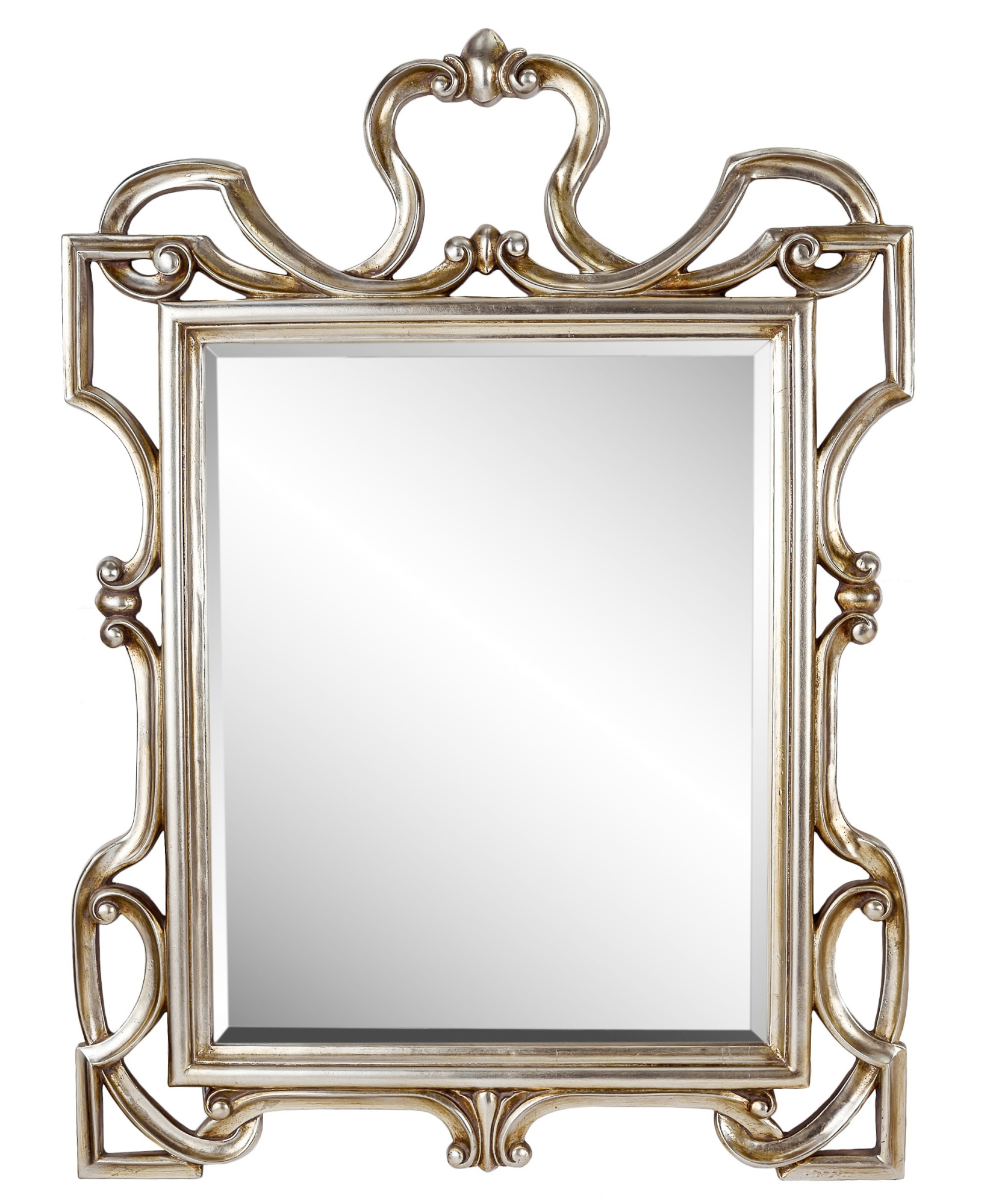 Зеркало в резной раме King Silver Art-Zerkalo FA125SL