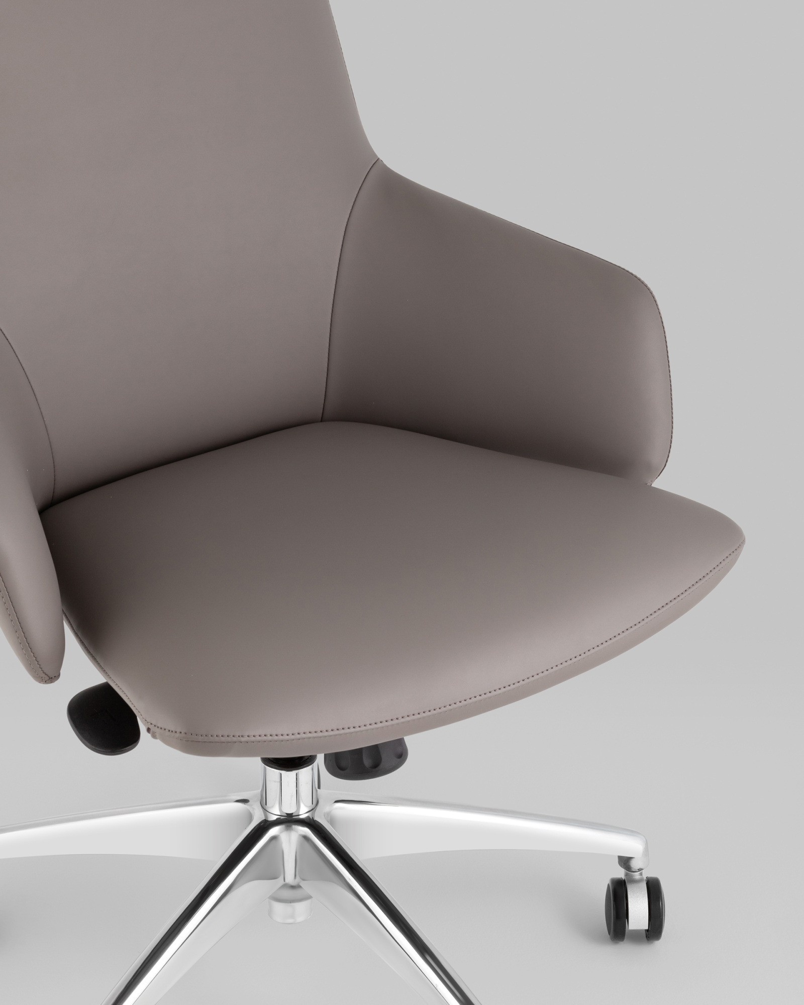 Кресло офисное TopChairs Bow серый Stool Group